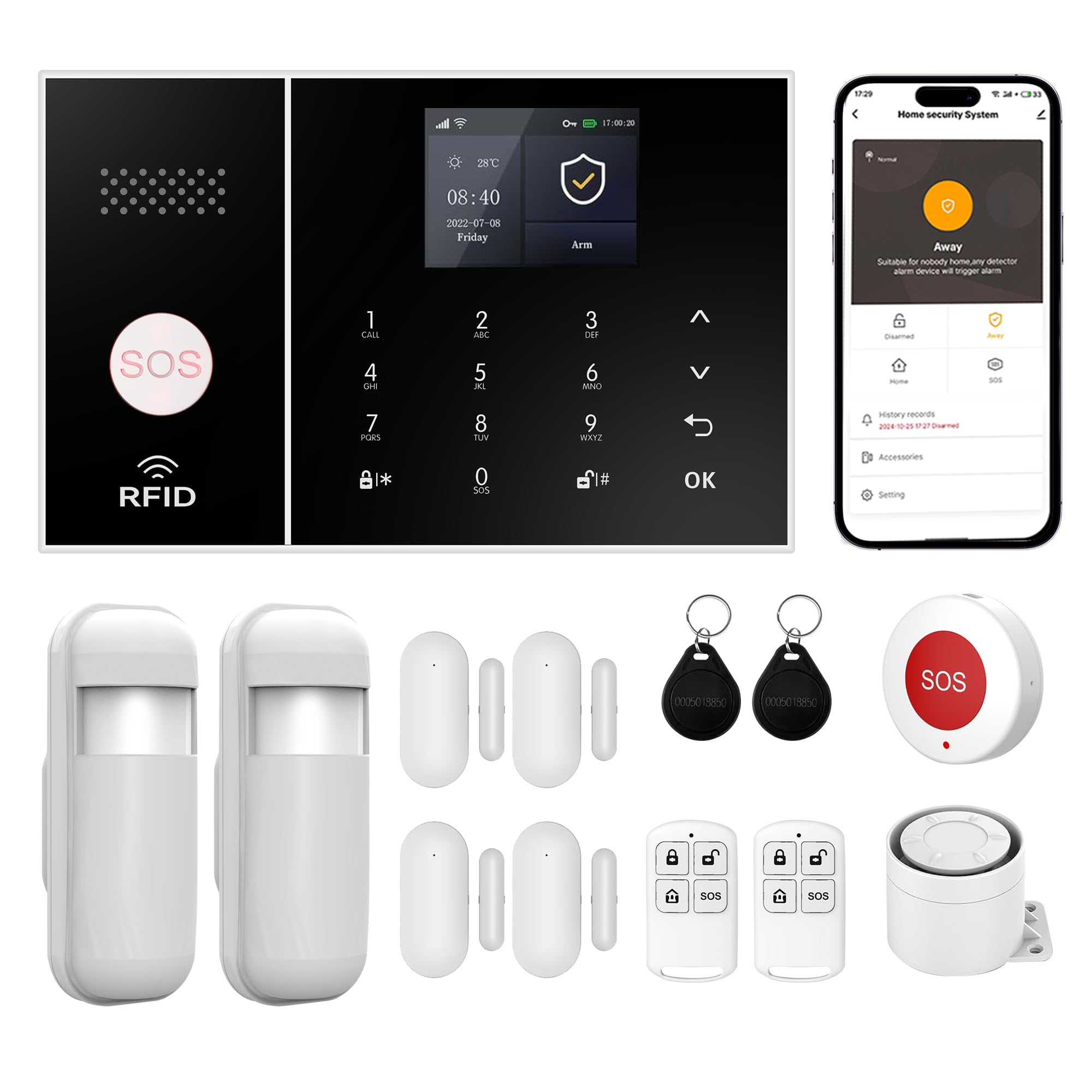 XUK Smart Home Security System