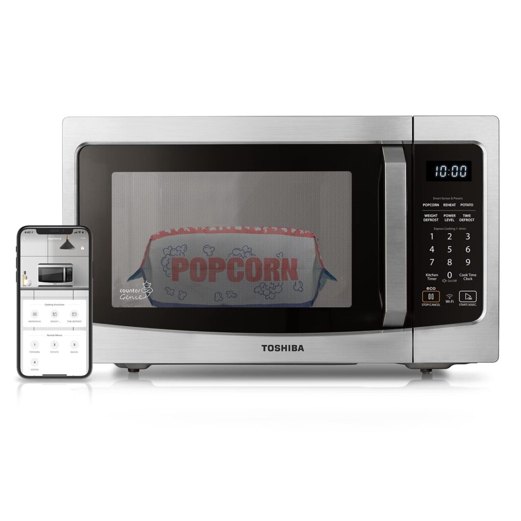 TOSHIBA ML-EM34P(SS) Smart Countertop Microwave