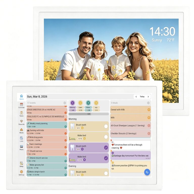 Digital Calendar 10.1 Inch Wall Planner