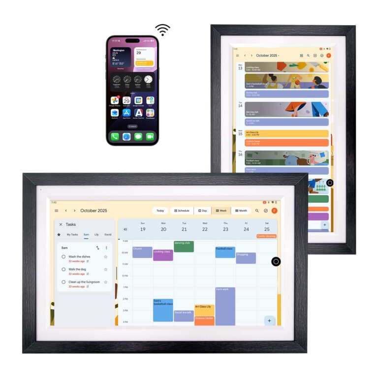 15.6" Smart Display with Google Calendar