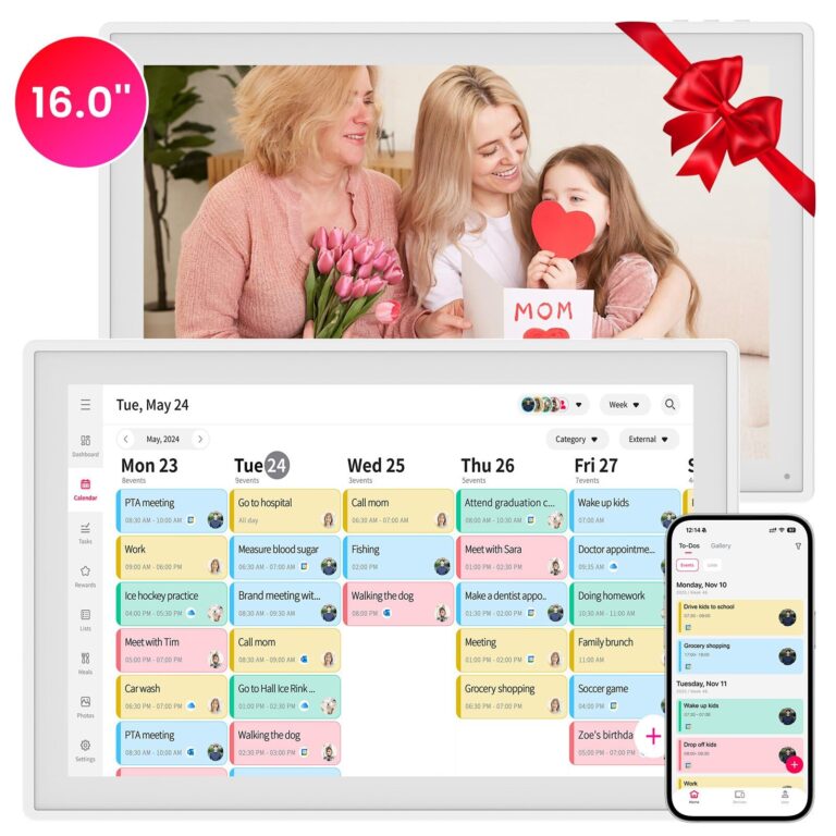 16" Smart Digital Calendar