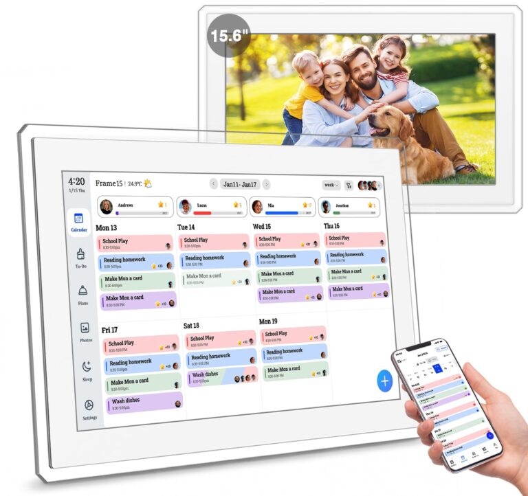Digital Calendar Wall Touch Screen