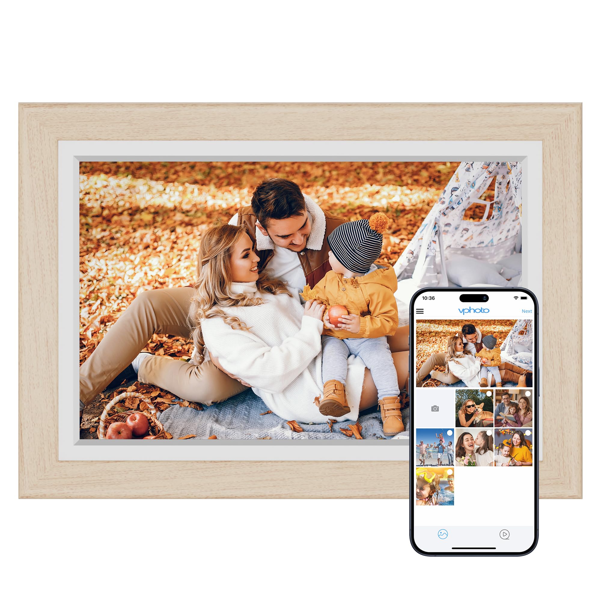 Dragon Touch 10.1 inch Digital Calendar Digital Picture Frame