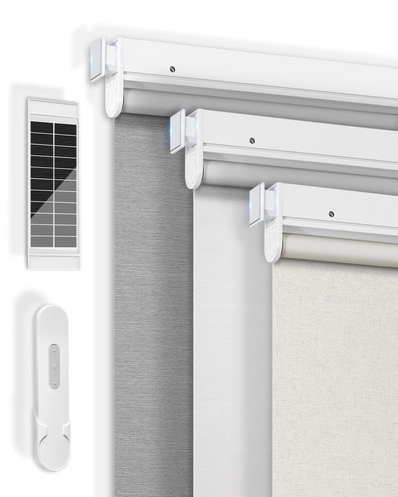 LICHTDIM24 No-Drill Motorized Blinds with Remote