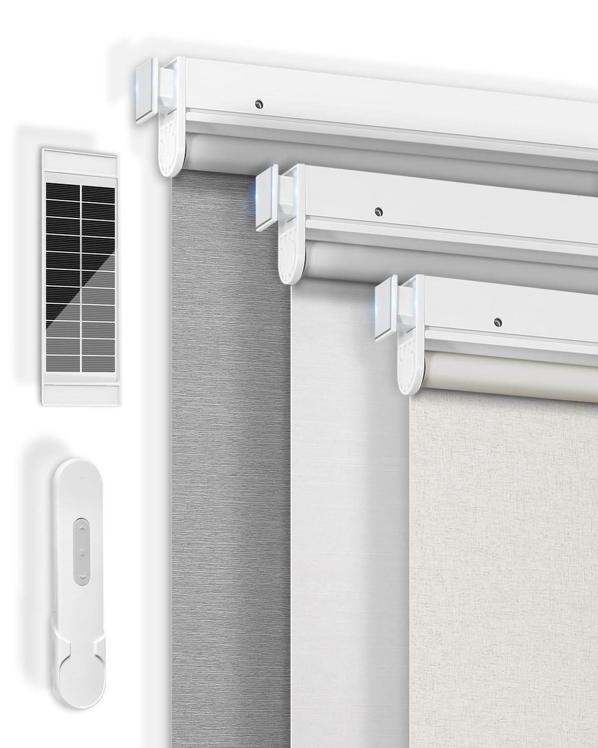 LICHTDIM24 No-Drill Motorized Blinds with Remote