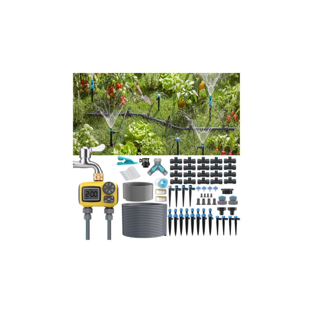 TRJZWA 150FT Drip Irrigation System Kit