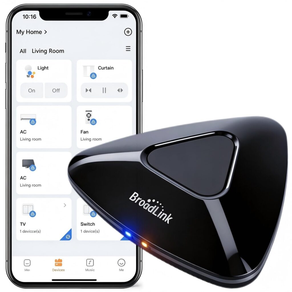 Broadlink RM MAX Matter Wi-Fi BLE IR RF Smart Hub