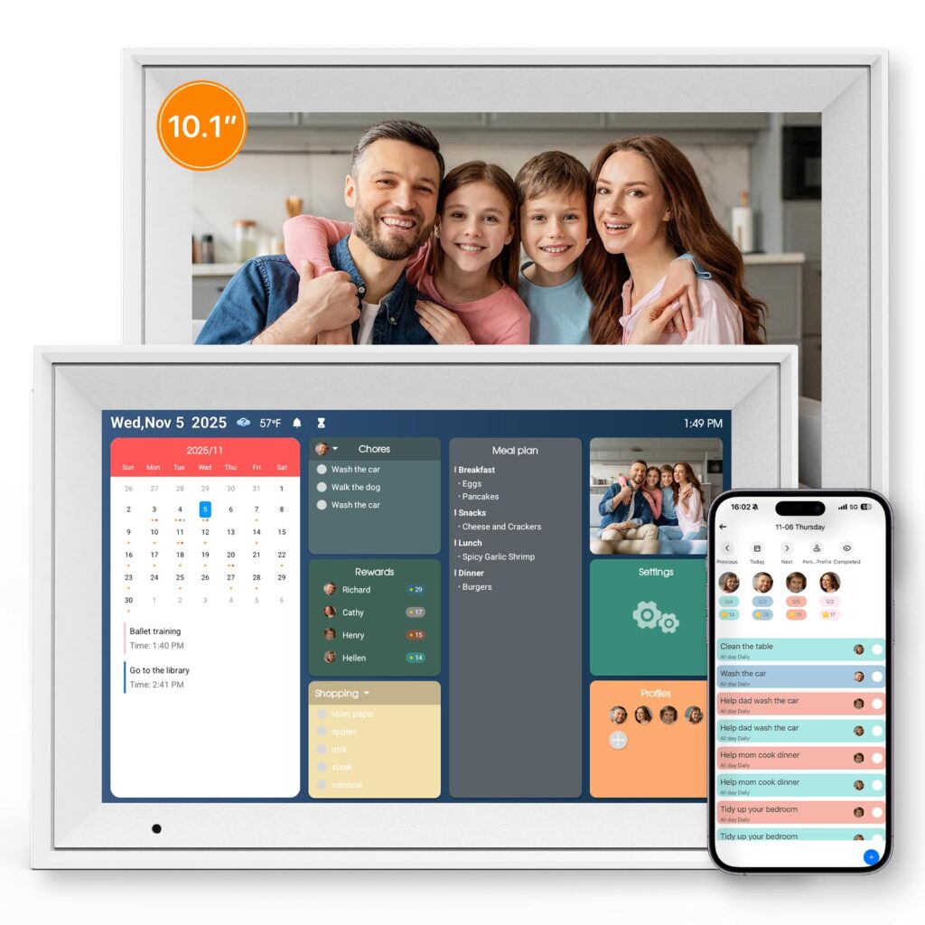 Linkdaze Digital Calendar 10.1″ Smart Calendar