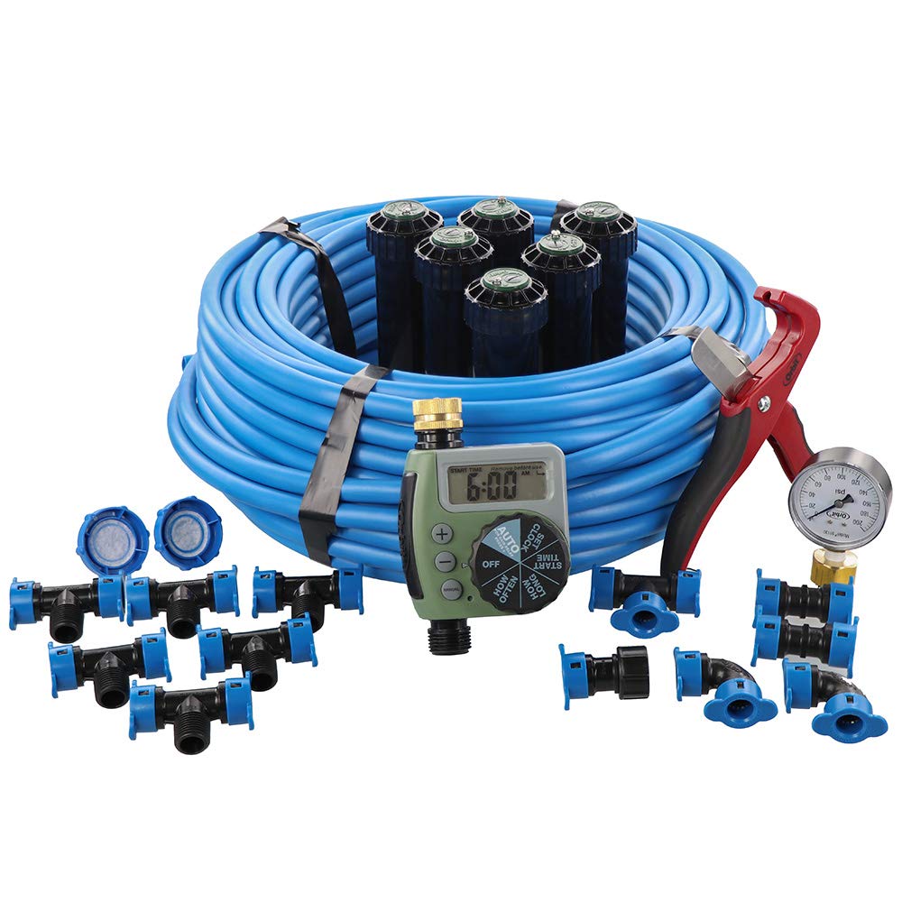 Orbit 2-Zone Mulipurpose Automatic Watering System, DIY Lawn Kit