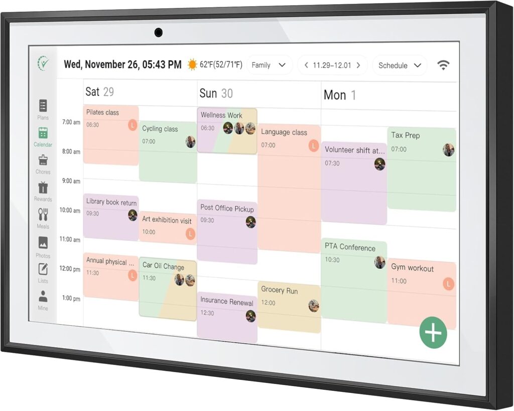 WiFi Digital Calendar Smart Family Planner